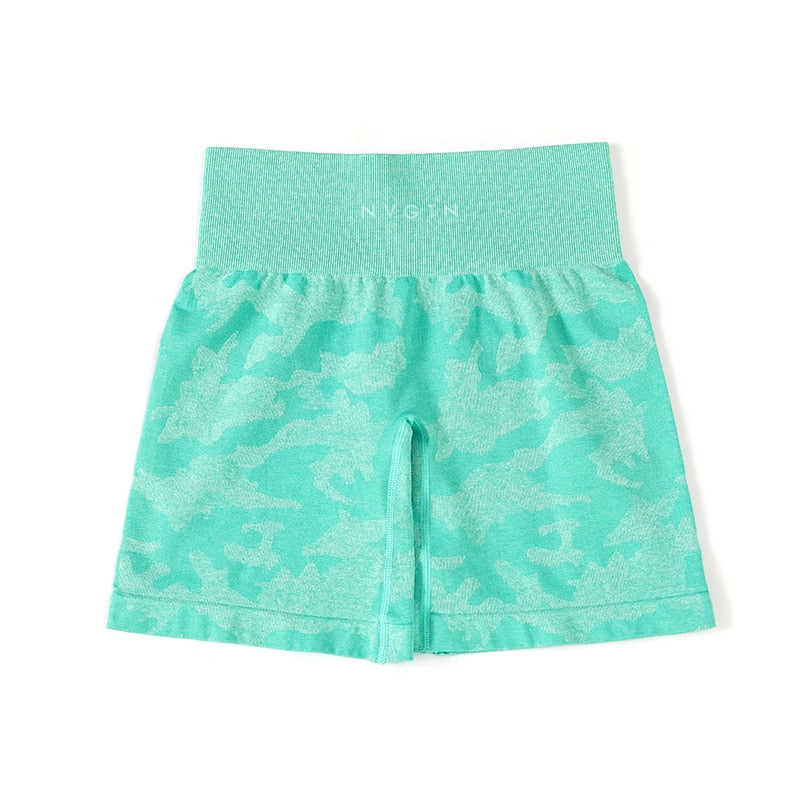 Shorts sem costura camuflado - Náutica.Esp